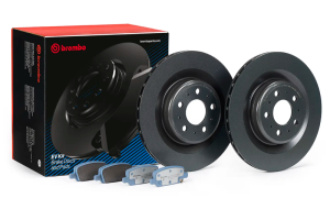 Tesla Model Y Brake Kit - Rear - Brembo OE - Beyond EV Kit Disc-Pad - `20-`21 Tesla Model Y Brake Kit - Rear - Brembo OE - Beyond EV Kit Disc-Pad - `20-`21
